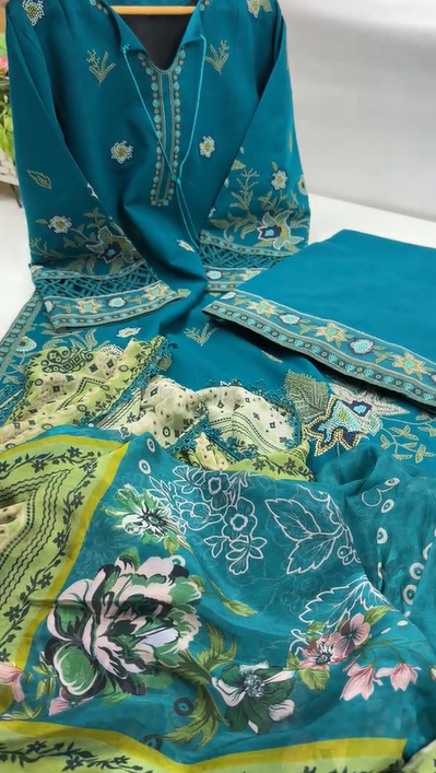 Karandi Stitched 3pc
